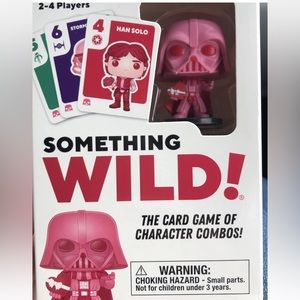 Star Wars Something Wild Card Game - Pink Darth Vader Figure FUNKO Valentines